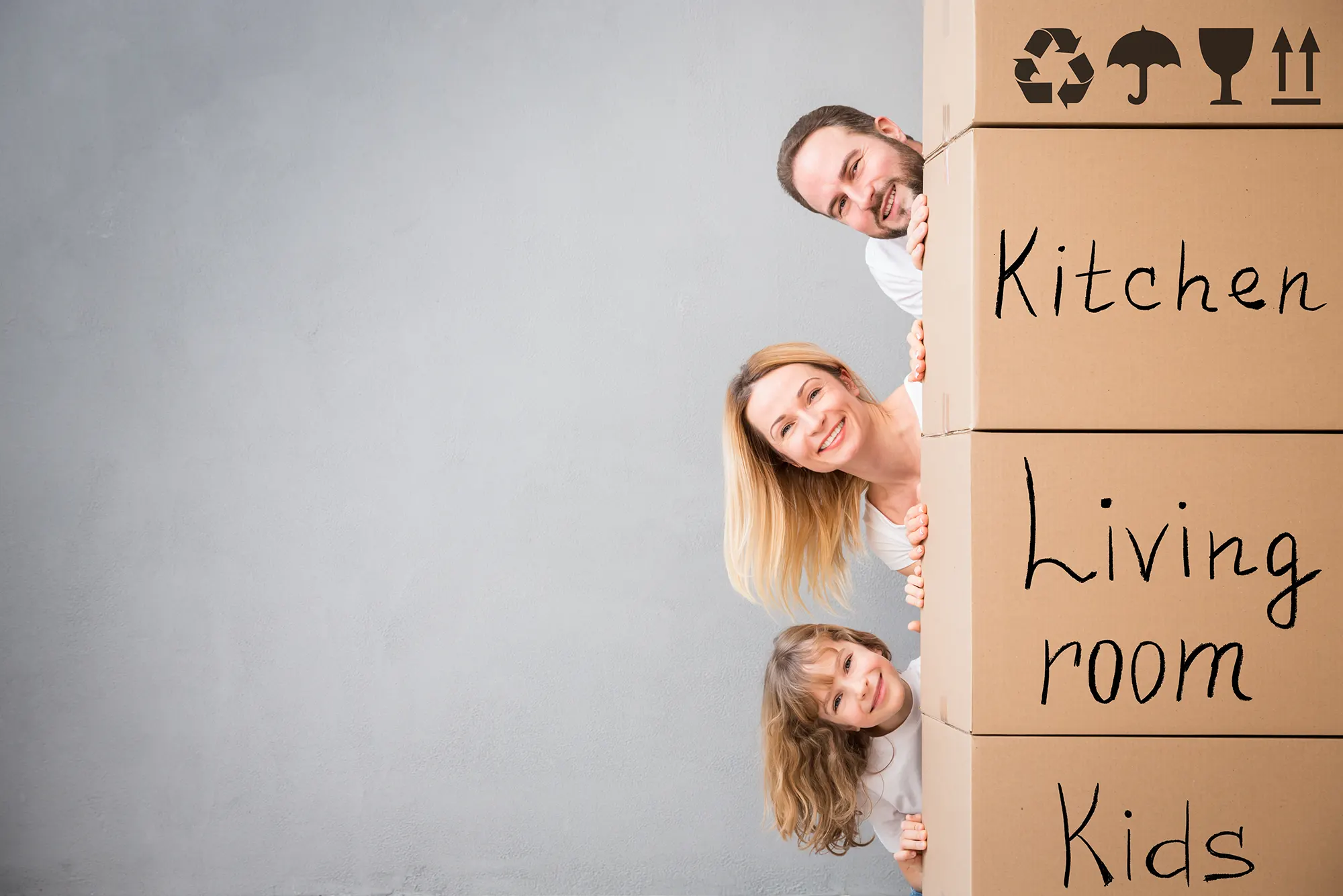 Family-behind-boxes