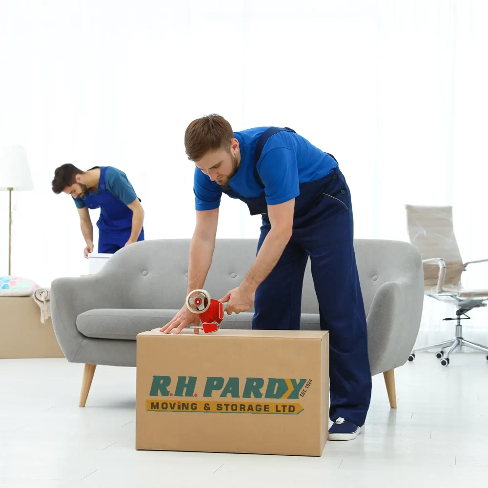 Moving-service-preparing-furniture-to-move Moving-service-preparing-furniture-to-move