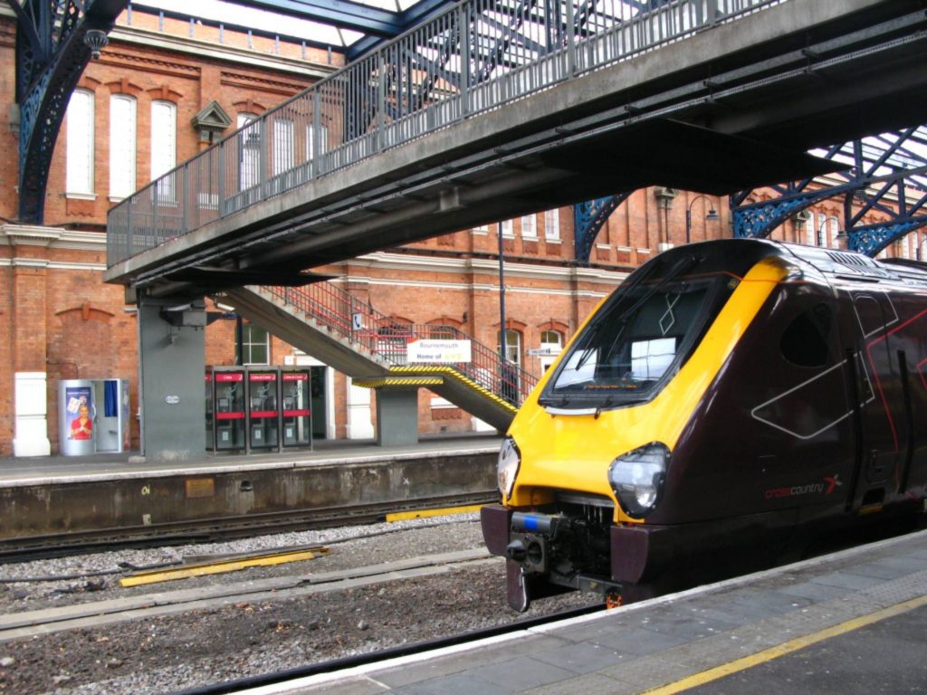 Cross Country Service from Bournemouth Station