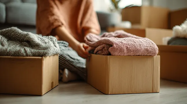3. Declutter Before You Pack