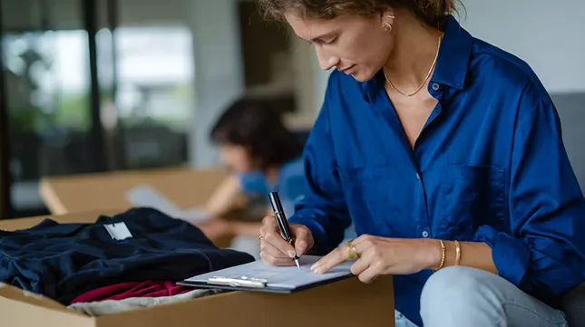 Packing Materials Checklist