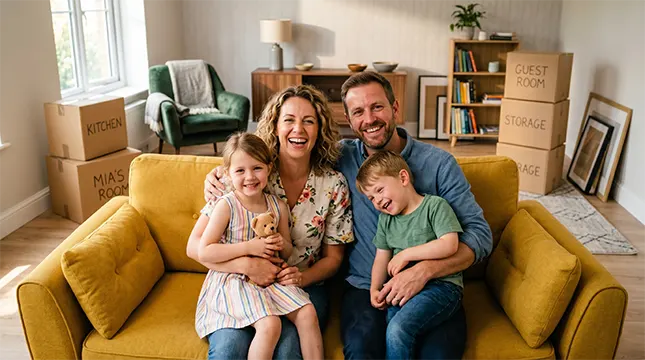 Once the Van is Empty End of Moving Day